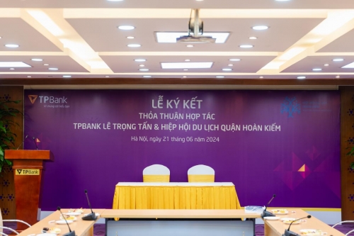 Lễ ký kết Thỏa thuận hợp tác giữa Hiệp Hội Du Lịch Hoàn Kiếm và TP Bank