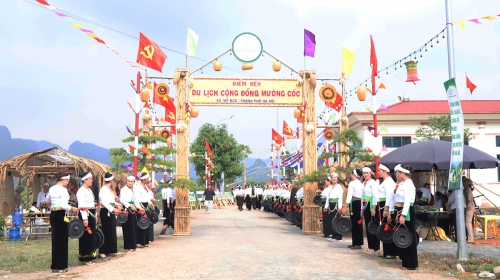 Hà Nội ra mắt sản phẩm du lịch cộng đồng Mường Cốc